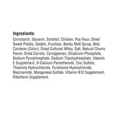 SmartBones rawhide-free chew ingredients highlight real chicken and vegetables