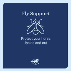SmartEquine OutSmart Fly Spray demonstrates a safe, plant-based formula during application.