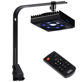 SMATFARM G3 reef light front view showing broad tank illumination