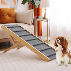 Smilebaby large dog ramp car entry demonstrates safe boarding for dogs on the go