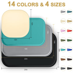 SMILOOL waterproof mat catches splashes and protects floors
