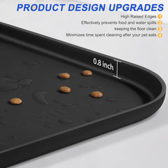 SMILOOL waterproof silicone mat suited for kitchen use and spills