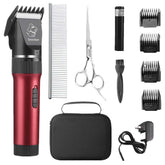 Sminiker low-noise horse clippers in action for calm grooming.