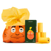 Smolotov unscented dog poop bags roll for mess-free walks and cleanups.
