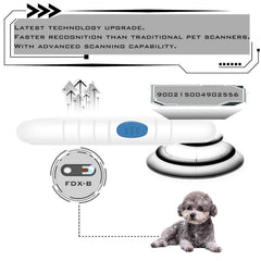 Smoostart Microchip Scanner digital display with clear readouts