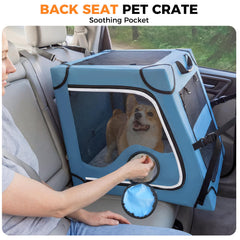 Snagle Paw breathable mesh panels ensure proper ventilation during trips