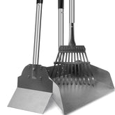 Snagle Paw pooper scooper with adjustable long handle for easy pickup on walks.