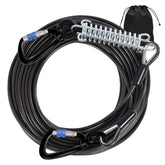 Snagle Paw dog tie-out cable with 30ft reach for safe outdoor exploration