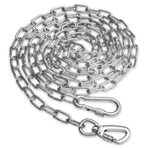 Snagle Paw heavy-duty dog chain 20ft securing outdoor yard play.