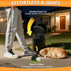 Snagle Paw spade and tray for efficient waste collection.