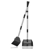 Snagle Paw pooper scooper extended handle for easy reach and reduced bending.