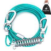 Snagle Paw tie out cable 50ft in yard for spacious dog roaming and safety