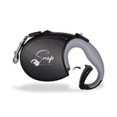 Snap Dog Leash built-in clip demonstrates quick, secure control for hands-free outings.