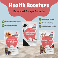 Snout and Shell Bugs Blooms protein mix supports healthy growth.