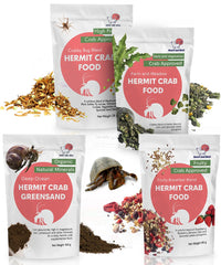 Snout and Shell Farm and Meadow bag front offers balanced hermit crab nutrition