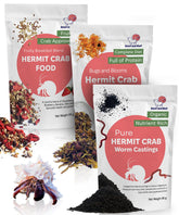Snout and Shell Fruity Breakfast blend ingredients for a colorful hermit crab diet.
