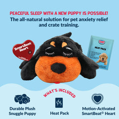 Snuggle Puppy large-breed design supports growing rottweiler puppies at home