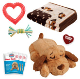 Snuggle Puppy Biscuit heartbeat toy calms dogs at rest