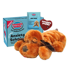 Snuggle Puppy original heartbeat toy with real-feel pulse for crate time.