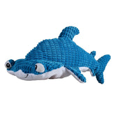 Snuggle Puppy Tender-Tuffs hammerhead plush toy for large dogs, ideal for big-play sessions.