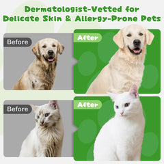 SnugTail Pet Wipes with odor control for between-bath freshness