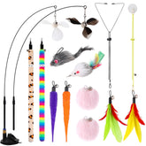 Soarer 4-in-1 cat toy set overview for indoor play