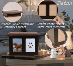 Sofunii paw print ink pad and imprint setup for memories.