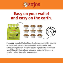 Sojos Mix-A-Meal ready-to-serve bowl after rehydration