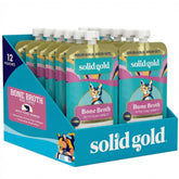 Solid Gold bone broth cat topper pouch for hydration and flavor.