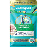 Solid Gold Lamb Dog Food bag front shows Nutrientboost label for gut health.