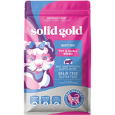 Solid Gold Mighty Mini beef-first ingredient kibble for small breeds.
