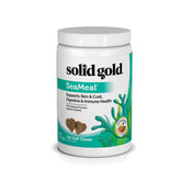 Solid Gold SeaMeal bottle front for daily pet wellness.