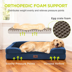 Song Puppy XL bed with removable cover for easy cleaning and care.