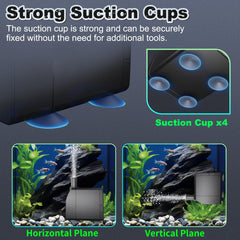 Two nozzles included with SongLong pump for different spray patterns.