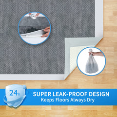 Songyuan anti-slip bottom dog pads in action for flooring protection.