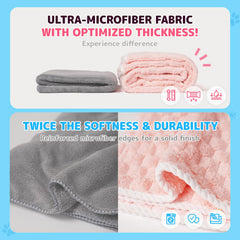 SOONTAN soft microfiber towel gently dries your pet without pulling