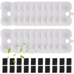 Soron 20-pack cat water fountain filters ready for quick replacement and ongoing hydration for pets.