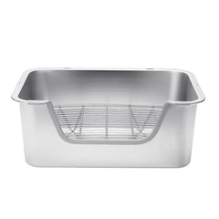 Sorstrem stainless steel smooth surface resists stains and simplifies cleaning.