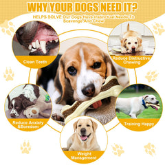 Sosation aggressive-chewer bone design showcased for tough chewing sessions