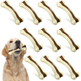 Sosation beef flavor nylon bone chew for aggressive chewers promotes engaging play
