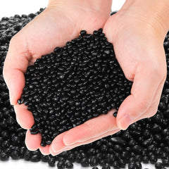 SOUJOY black polished aquarium gravel for decor and safe tank environment