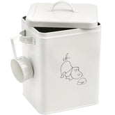 SOUJOY pet treat storage bin with lid preserves freshness