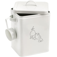 SOUJOY pet treat storage bin with lid preserves freshness