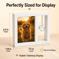 Sourbear wooden 4x6 photo frame holds true vertical 4x6 portrait