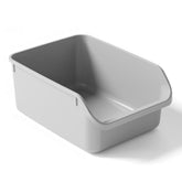 SpaceTime large cat litter box with low entry for easy access.
