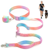 Spark Paws Handsfree Leash with waist bungee for hands-free walking and running
