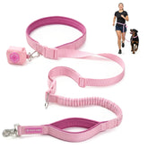 Spark Paws handsfree waist leash with bungee for comfortable running