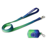 Spark Paws leash with heavy-duty alloy hook in Lime Wave for secure daily walks