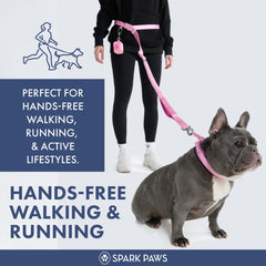 Spark Paws padded handles ensure secure grip during crowds