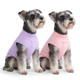 Spark Paws Sunblock Dog T-Shirt front view shows SPF 30 protection for sunny days.
